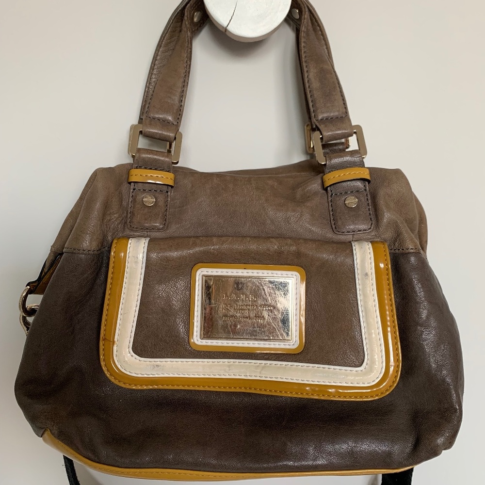 L.A.M.B. Leather Shoulder Bag